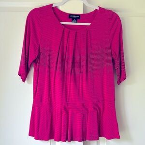 Liz Claiborne peplum top